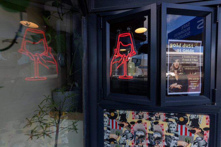 Goldie Cafe & Wine bar in New Plymouth Taranaki. Photo Andy Jackson.